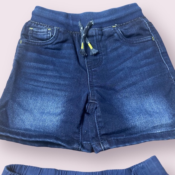 Toddler Girl Set Of Four Shorts Carters Cat & Jack H&M Denim Jungle Print Sz 2-3 - Picture 7 of 10